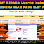 BUKTI MENANG MEMBER BALIJITU 19/10/2024